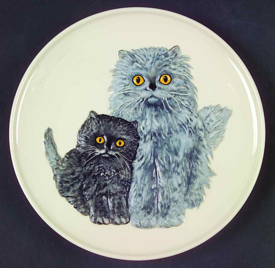 Mother's Day Plate Cat & Kitten - Boxed by Goebel-1