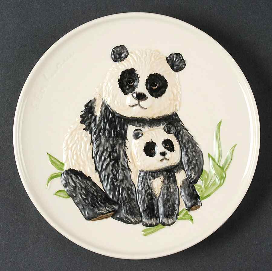 Mother's Day Plate Pandas - Boxed by Goebel-1