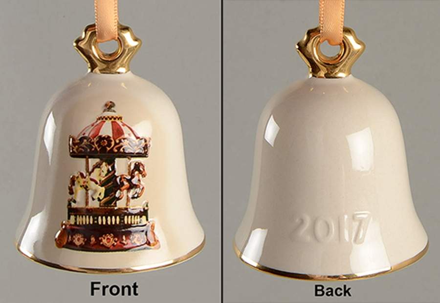 Annual Christmas Bell Carousel - Boxed by Goebel-1