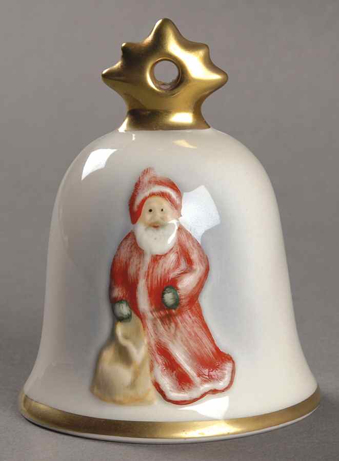 Annual Christmas Bell Santa Claus - Boxed by Goebel-1