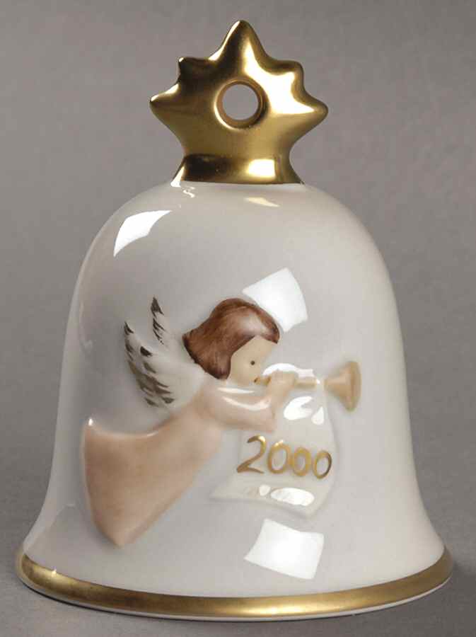 Annual Christmas Bell Angel - Boxed by Goebel-1