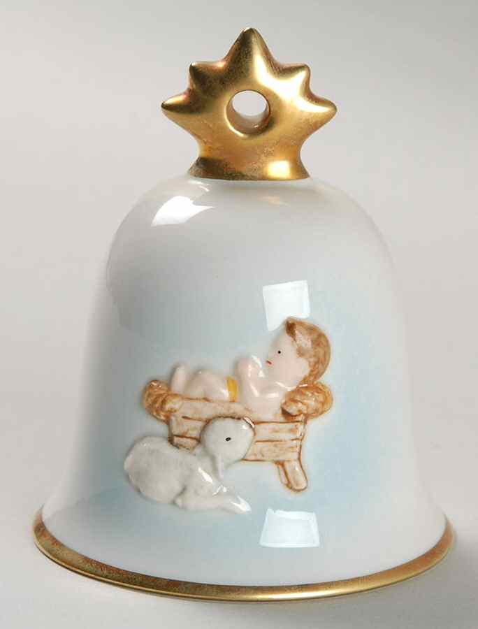Annual Christmas Bell Baby Jesus - No Box by Goebel-1