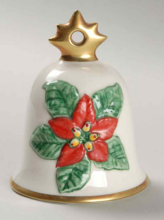 Annual Christmas Bell Poinsettia - No Box by Goebel-1