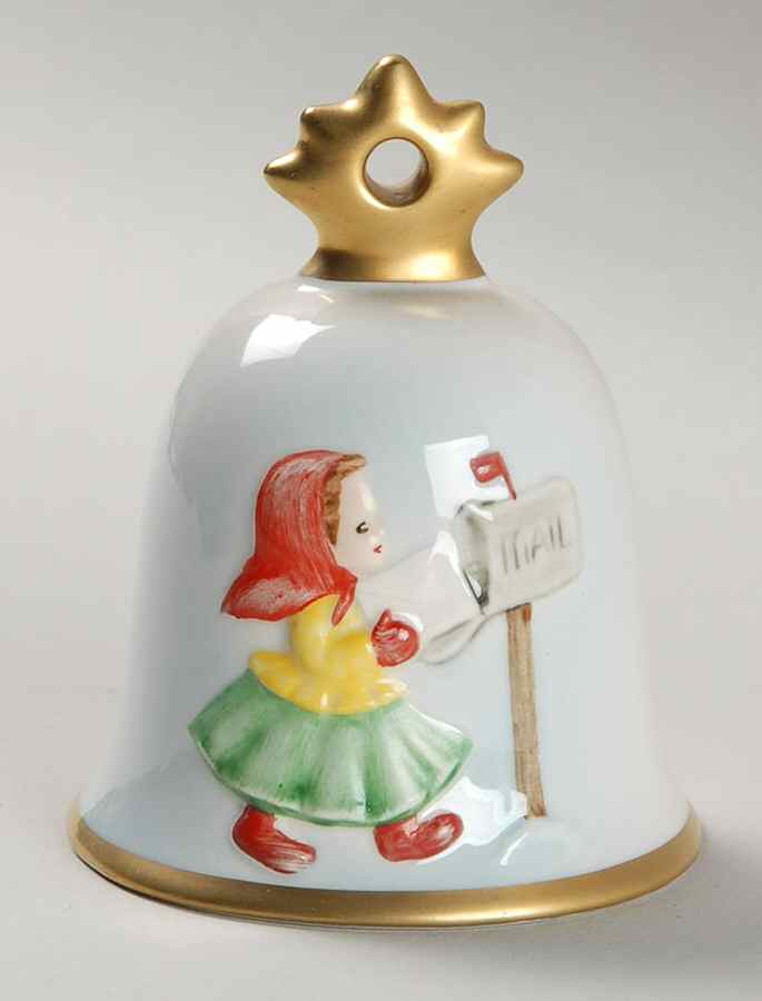 Annual Christmas Bell Christmas Post - No Box by Goebel-1