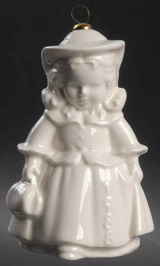 Annual Christmas Ornament-Porcelain Doll-White - Boxed by Goebel-1