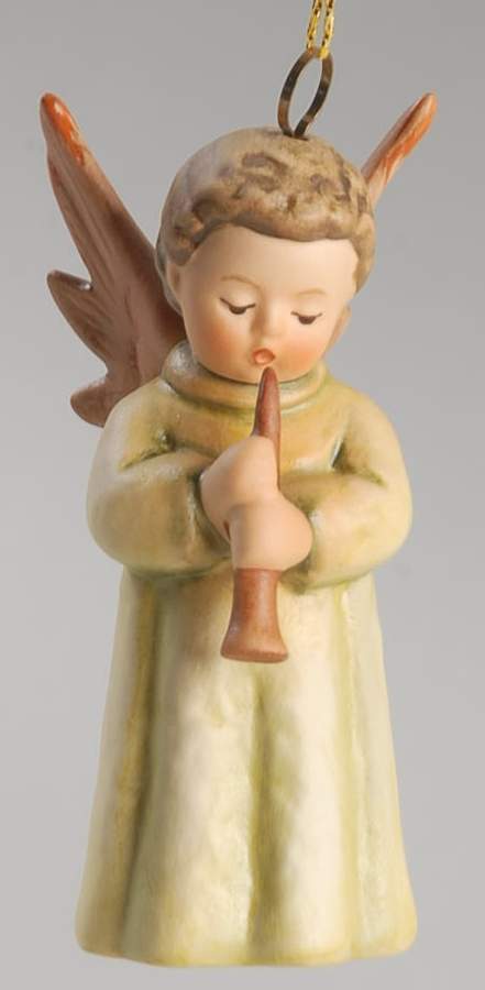 Hummel Annual Miniature Ornaments 1995-Festival Harmony-Flute - Boxed by Goebel-1