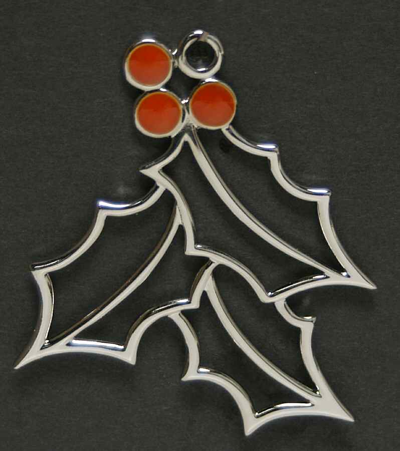 Gorham Ornaments Holly - Boxed by Gorham Silver-1