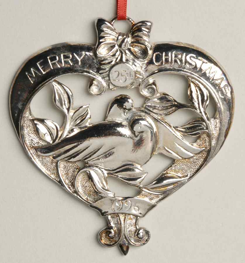 Gorham Ornaments 25th Anniversary - No Box by Gorham Silver-1