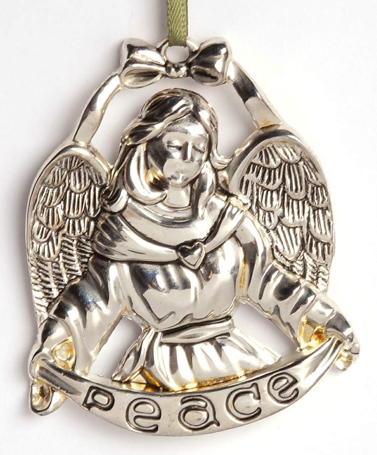 Gorham Ornaments Angel Of Peace - No Box by Gorham Silver-1