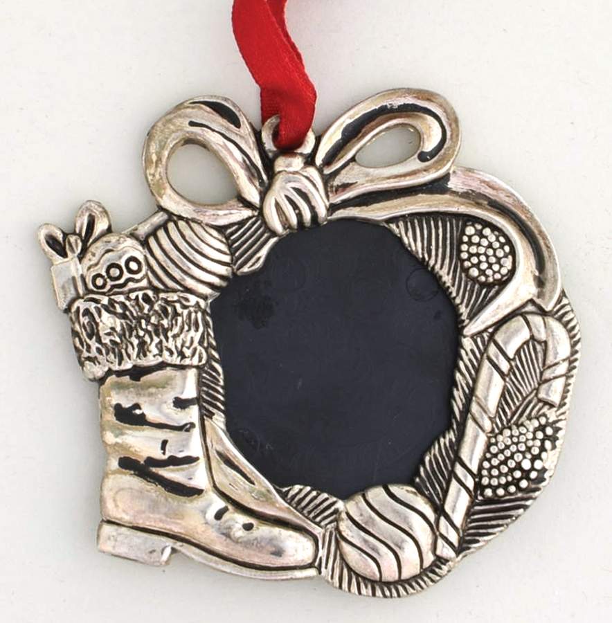 Gorham Ornaments Wreath Picture Frame - No Box by Gorham Silver-1