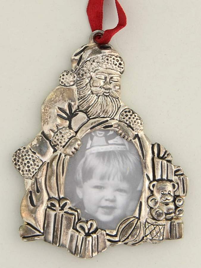 Gorham Ornaments Santa Picture Frame - No Box by Gorham Silver-1