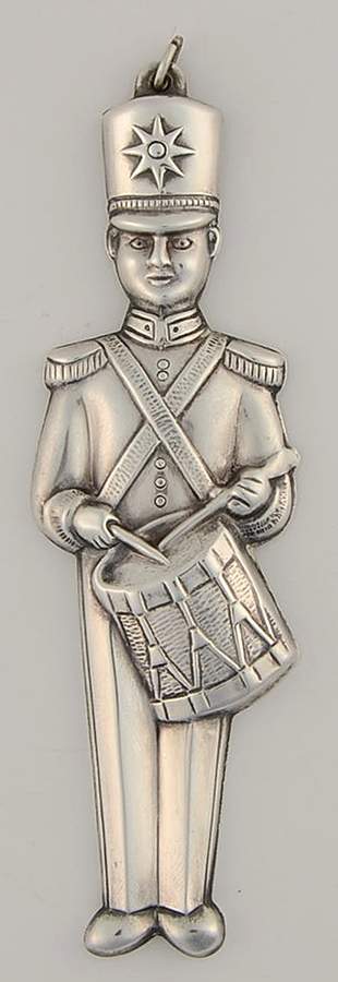 Silverplate Ornaments Toy Soldier - Boxed by Gorham Silver-1