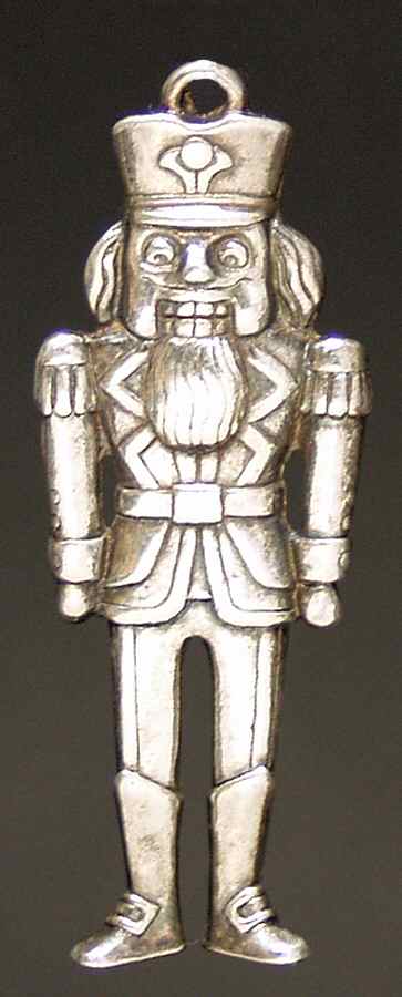 Silverplate Ornaments Nutcracker - Boxed by Gorham Silver-1