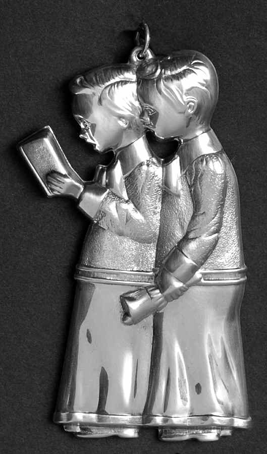 Unlimited Series-Ornament Choir Boys - Boxed by Gorham Silver-1