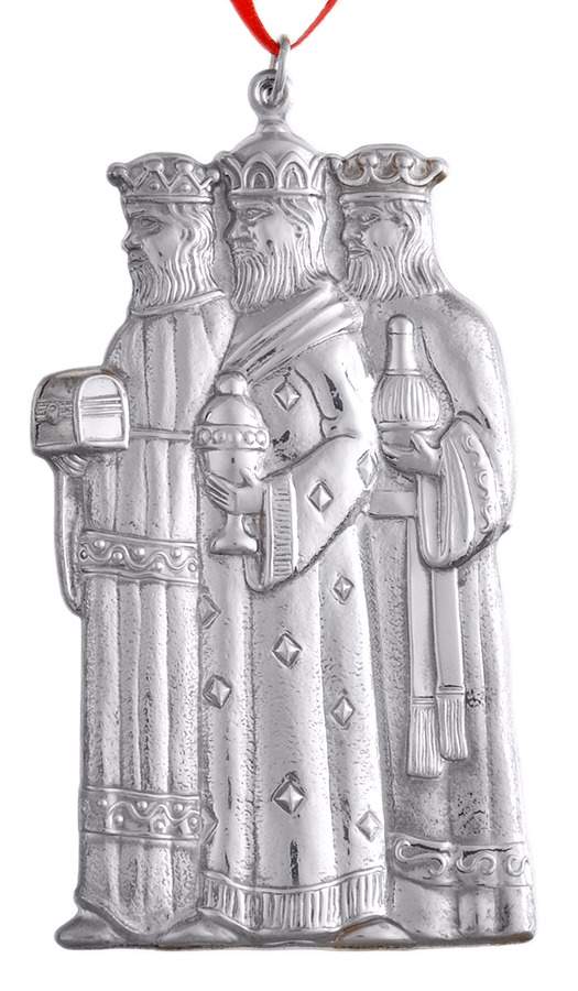 Unlimited Series-Ornament Wisemen-Newer Mark - Boxed by Gorham Silver-1