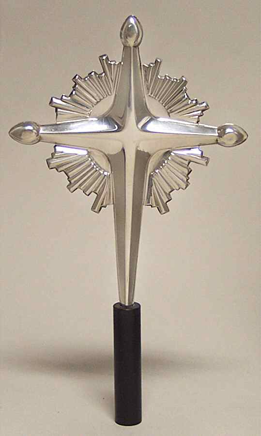 Tree Topper Ornament 1979 Sterling Treetopper - With Box by Gorham Silver-1