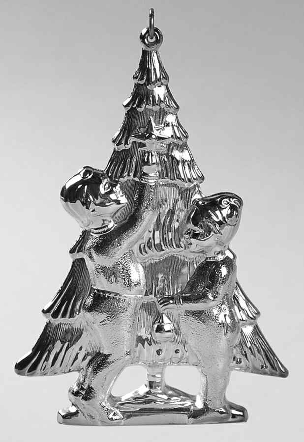 Unlimited Silverplate Ornament Decorating The Tree - Boxed by Gorham Silver-1