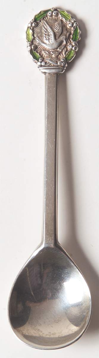 Gorham Christmas Spoon Peace Dove - No Box by Gorham Silver-1