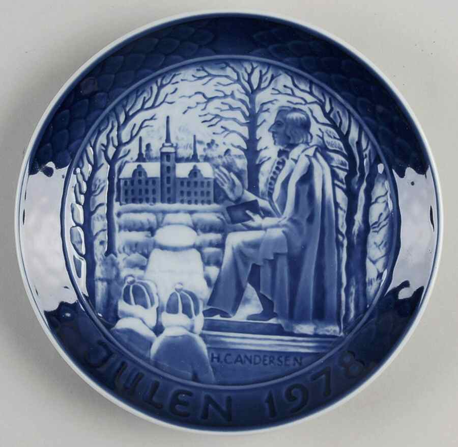 Grande Copenhagen Christmas Plate Hans Christian Andersen - Boxed by Grande Copenhagen-1