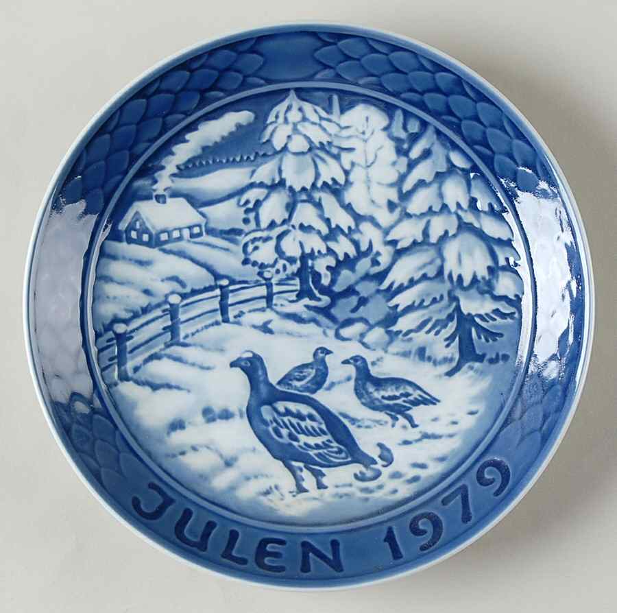 Grande Copenhagen Christmas Plate Pheasants - Boxed by Grande Copenhagen-1