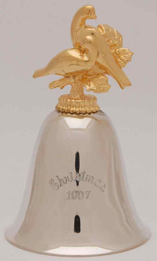 Twelve Days of Christmas 2 Turtledoves - No Box by Gorham Silver-1