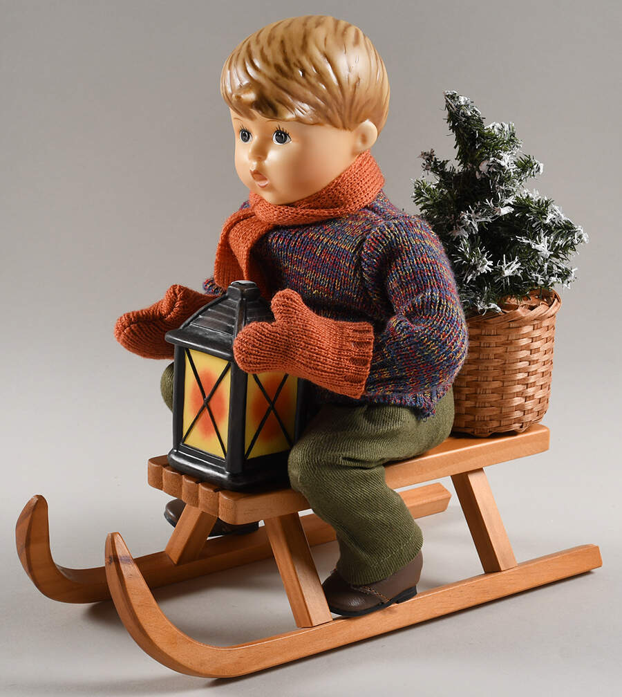 Goebel-Hummel Doll Ride Into Christmas - No Box by Goebel-1