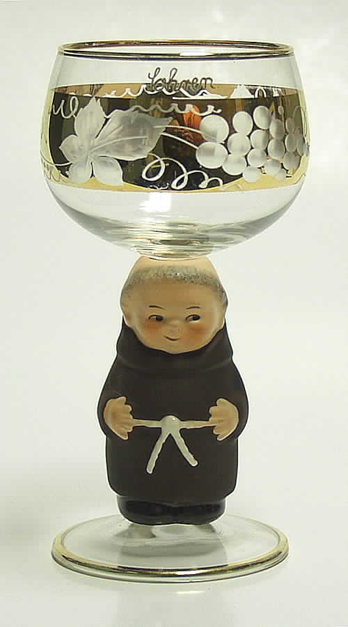 Goebel Figurine Stem Glassware Monk/Friar Tuck - No Box by Goebel-1