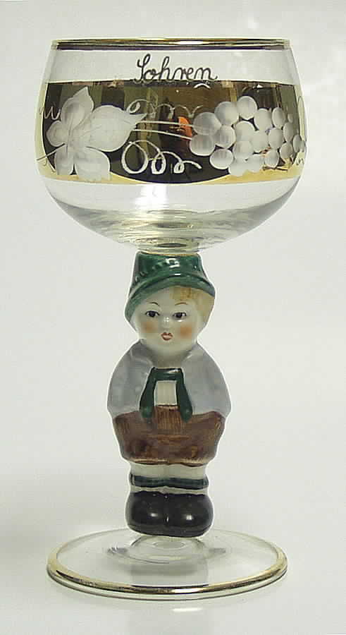 Goebel Figurine Stem Glassware Tyrolean Barvarian Boy - No Box by Goebel-1