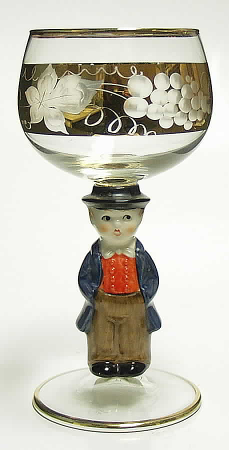 Goebel Figurine Stem Glassware Bavarian Man - No Box by Goebel-1