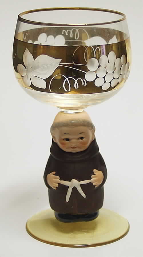 Goebel Figurine Stem Glassware Monk/Frair Tuck  - No Box by Goebel-1
