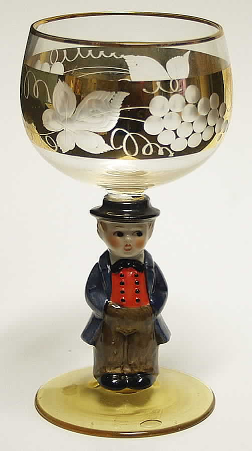 Goebel Figurine Stem Glassware Bavarian Man  - No Box by Goebel-1