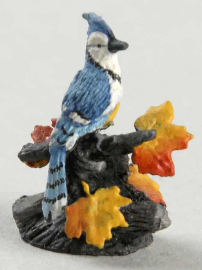 Wildlife Miniature Autumn Blue Jay - Boxed by Goebel-1