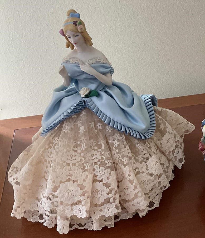 Tea Cozy-Doll Jenny Lind - Boxed by Goebel-1