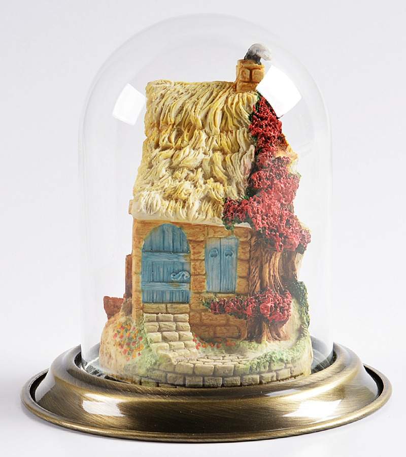 Three Little Pigs-Miniature Three Little Pigs House - No Box by Goebel-1