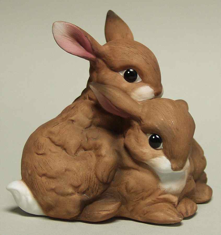 Easter Figurine-Goebel Two Rabbits - Boxed by Goebel-1