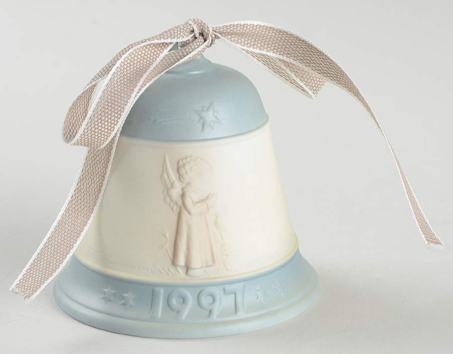 Hummel Annual Bell Ornament-Series #3 Thanksgiving Prayer - No Box by Goebel-1