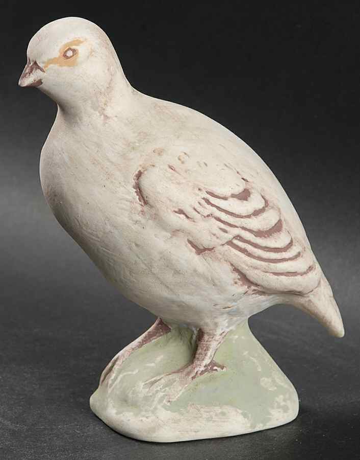 Gien Figurines Quail-Color - No Box by Faiencerie De Gien-1