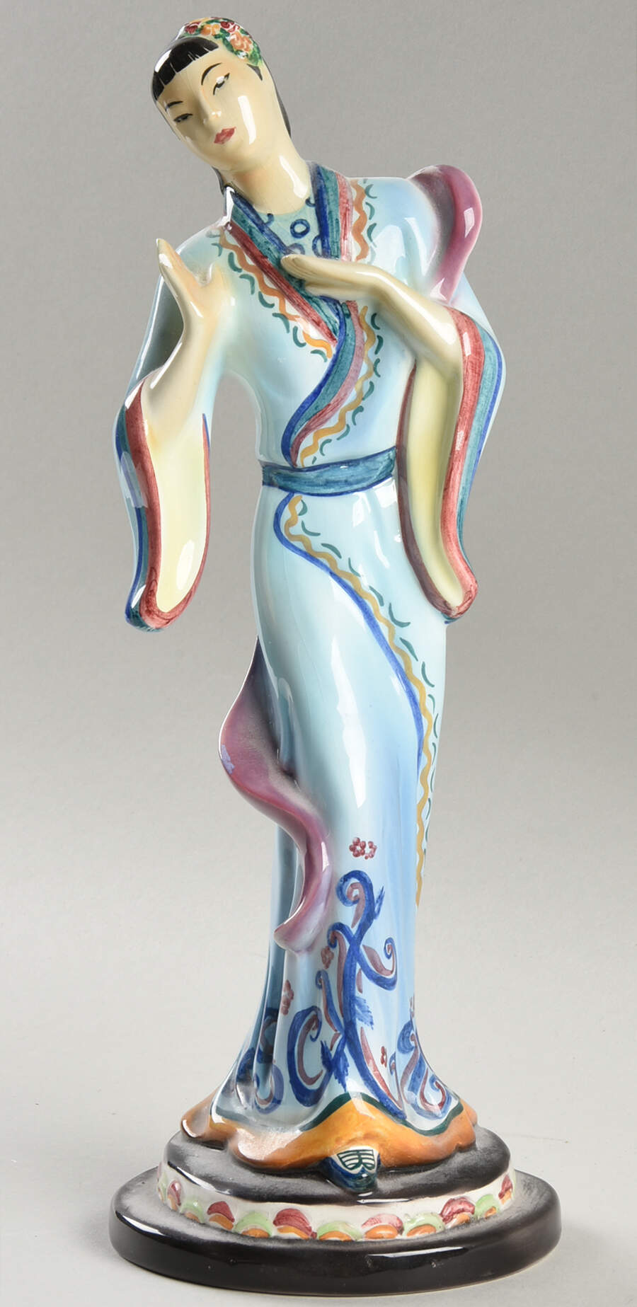 Goldscheider Figurines Chinese Dancer - No Box by Goldscheider-1
