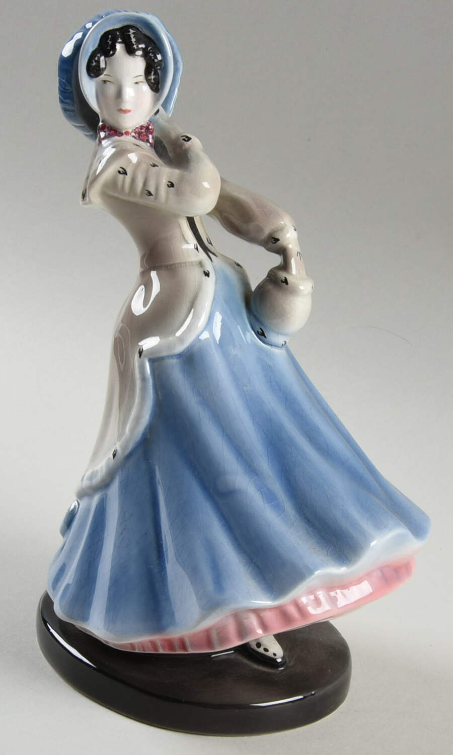 Goldscheider Figurines Morning In Paris-Blue - No Box by Goldscheider-1