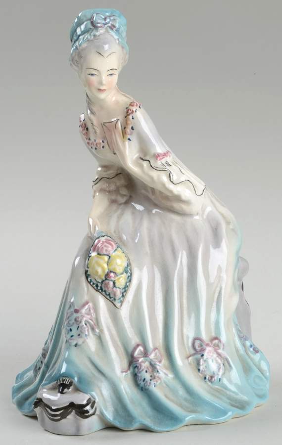 Goldscheider Figurines Lady Sitting - No Box by Goldscheider-1