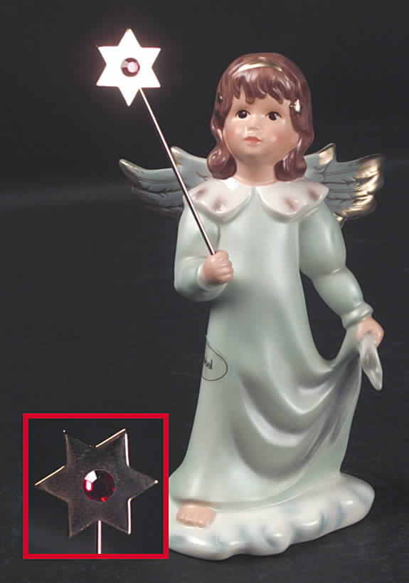 Birthday Blessing-Figurine January-Garnet - No Box by Goebel-1