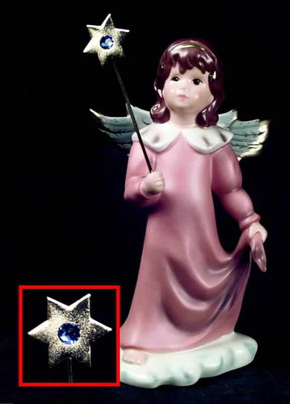 Birthday Blessing-Figurine September-Sapphire - No Box by Goebel-1