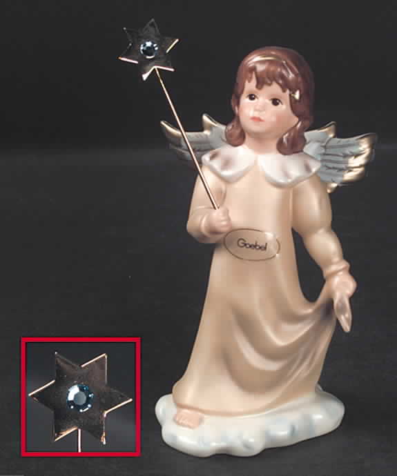 Birthday Blessing-Figurine March-Aquamarine - No Box by Goebel-1