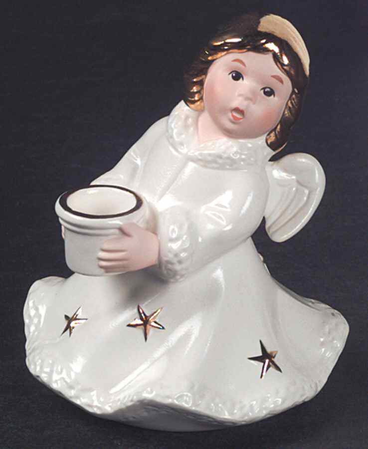 Christmas Figurines & Giftware Angel Baroque White Cns - Boxed by Goebel-1