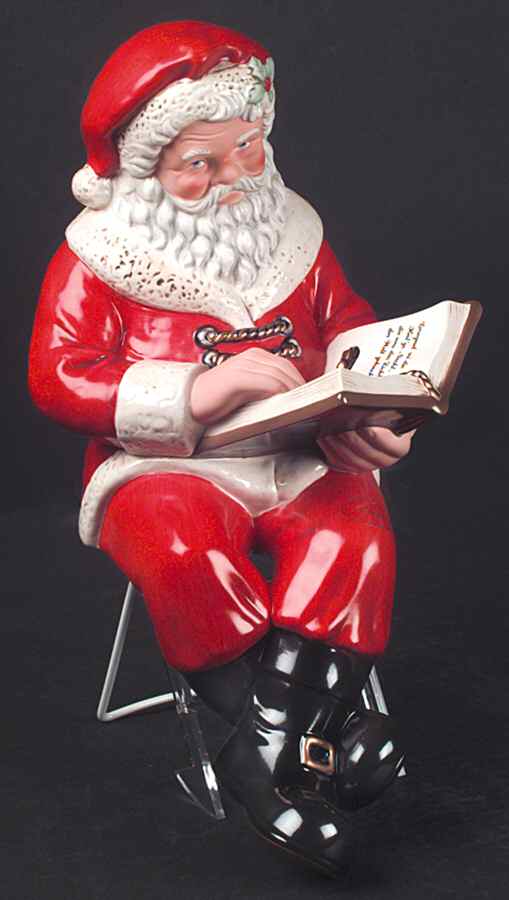 Christmas Figurines & Giftware Santa Claus Sitting - No Box by Goebel-1