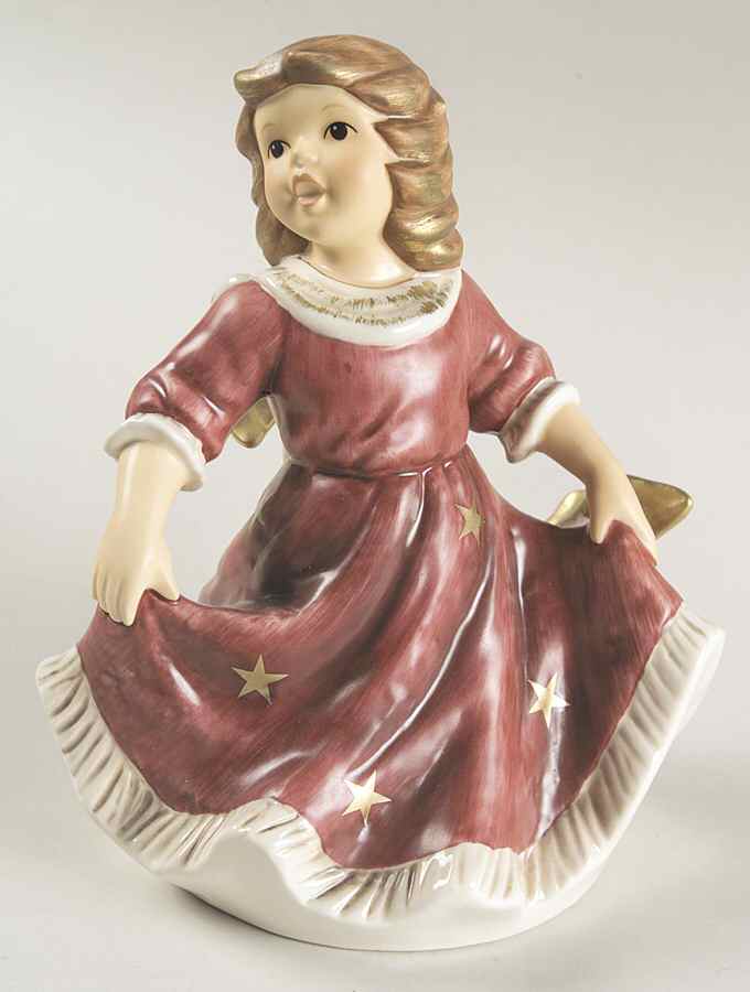 Christmas Figurines & Giftware Dancing Angel-Bordeaux - No Box by Goebel-1