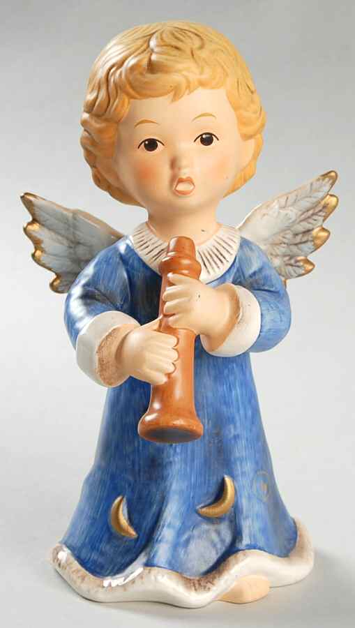 Christmas Figurines & Giftware Angel With Flute - Boxed by Goebel-1