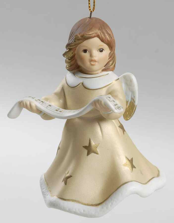 Angel Christmas Bell Angel With Music - Boxed by Goebel-1