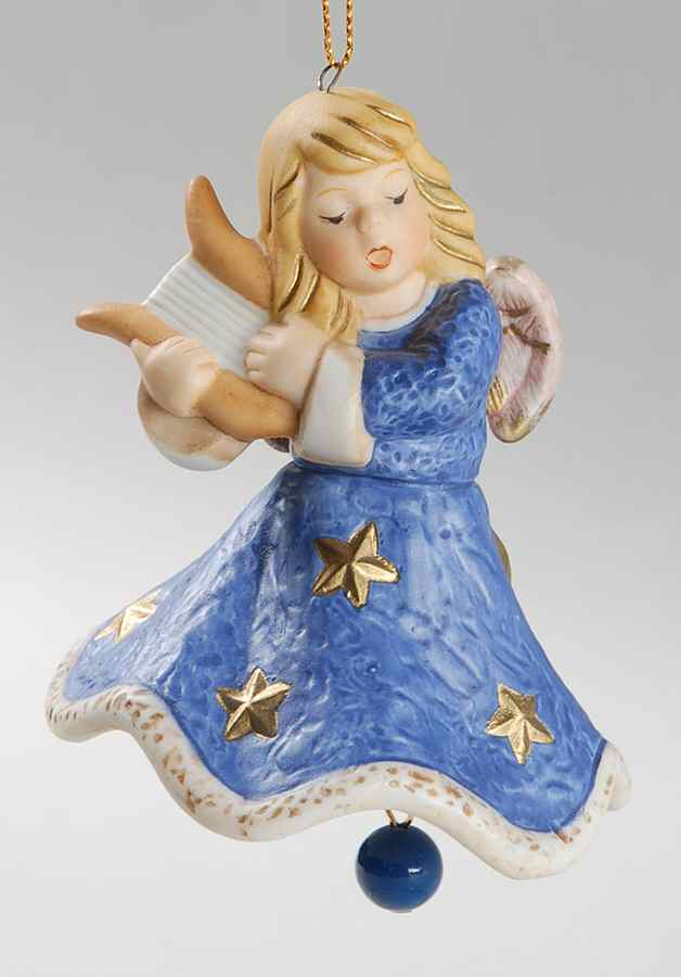 Angel Christmas Bell Angel With Lyre - Boxed by Goebel-1