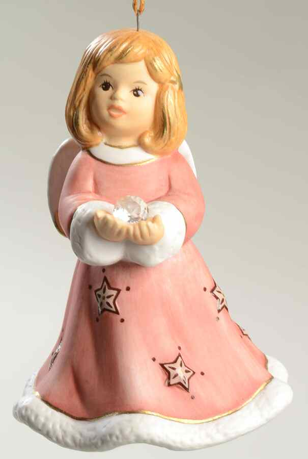 Angel Christmas Bell Angel With Crystal - No Box by Goebel-1